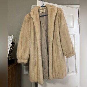 Vintage authentic mink coat